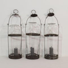 Collection of 19th Century French Glass Lanterns