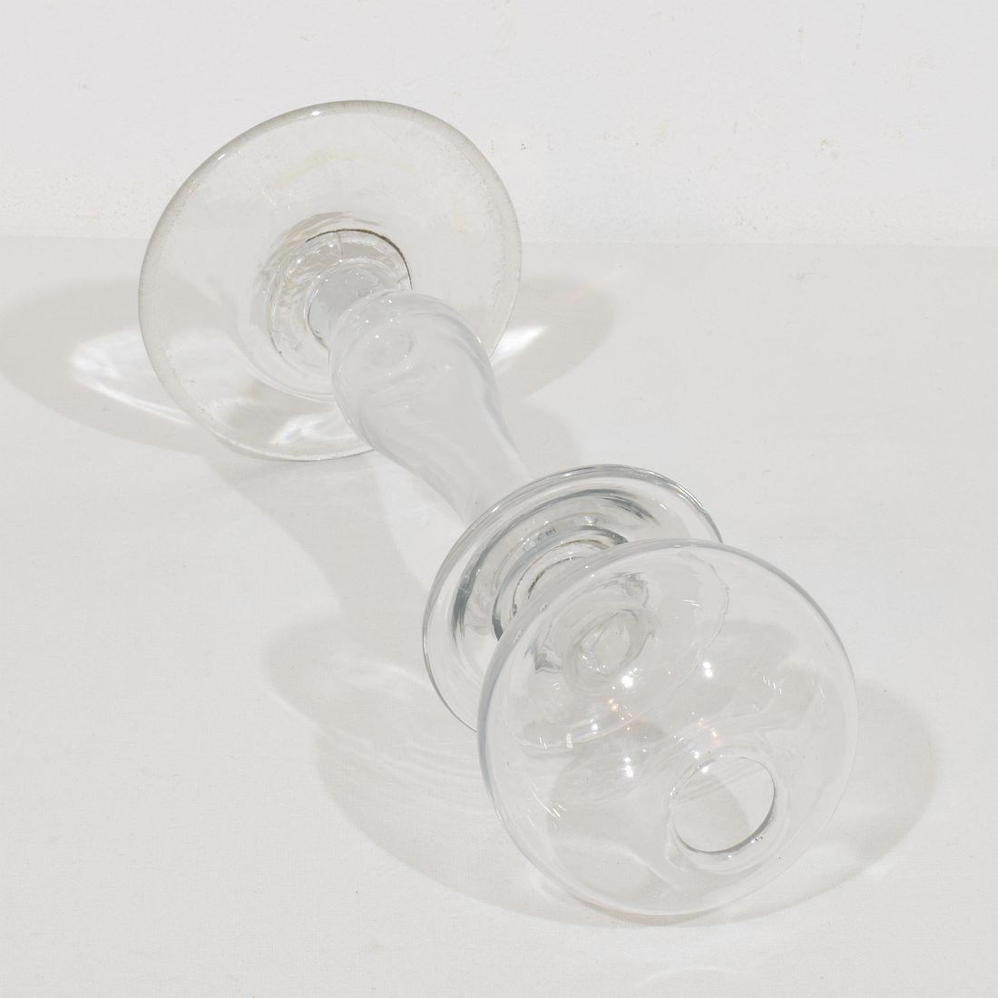 Colección de Lámparas de Aceite de Vidrio Weaver Francesas del Siglo XIX en venta 3