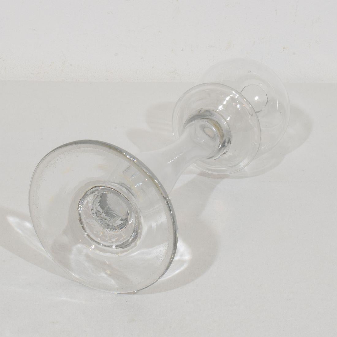 Colección de Lámparas de Aceite de Vidrio Weaver Francesas del Siglo XIX en venta 4