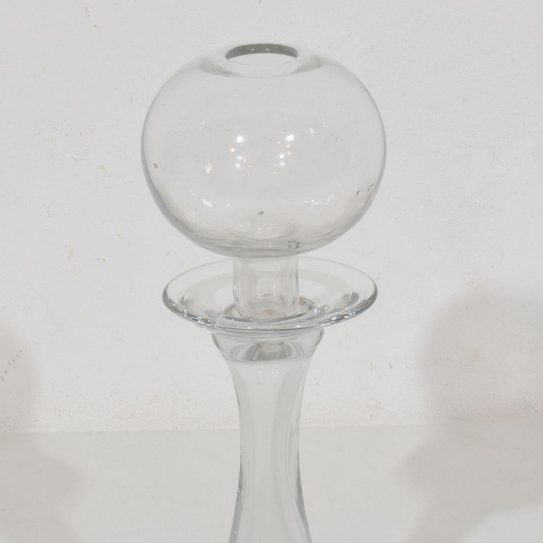 Colección de Lámparas de Aceite de Vidrio Weaver Francesas del Siglo XIX en venta 5