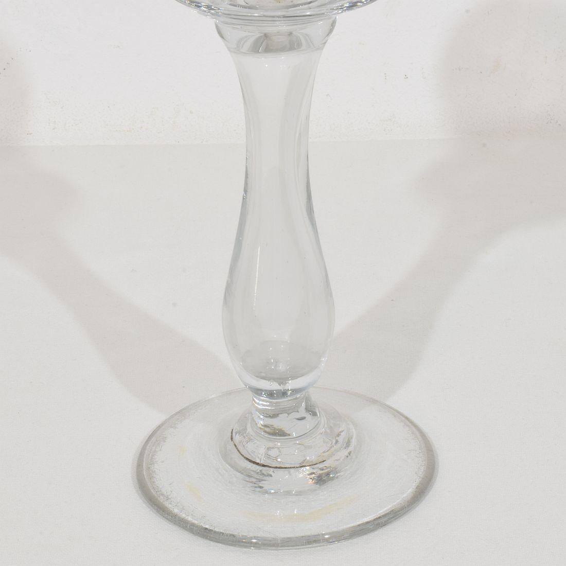 Colección de Lámparas de Aceite de Vidrio Weaver Francesas del Siglo XIX en venta 6