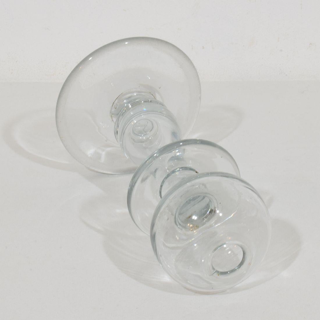 Colección de Lámparas de Aceite de Vidrio Weaver Francesas del Siglo XIX en venta 9