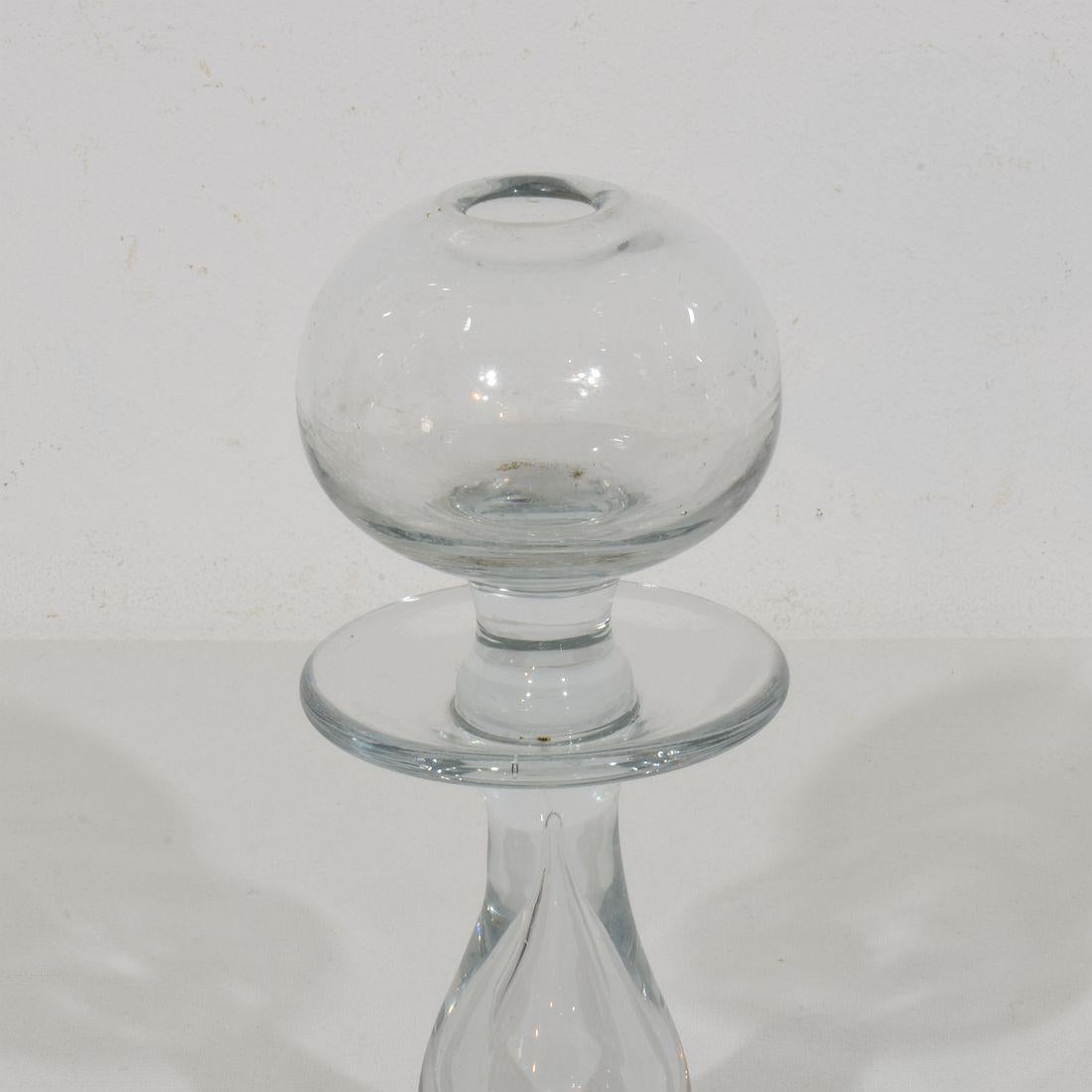 Colección de Lámparas de Aceite de Vidrio Weaver Francesas del Siglo XIX en venta 11