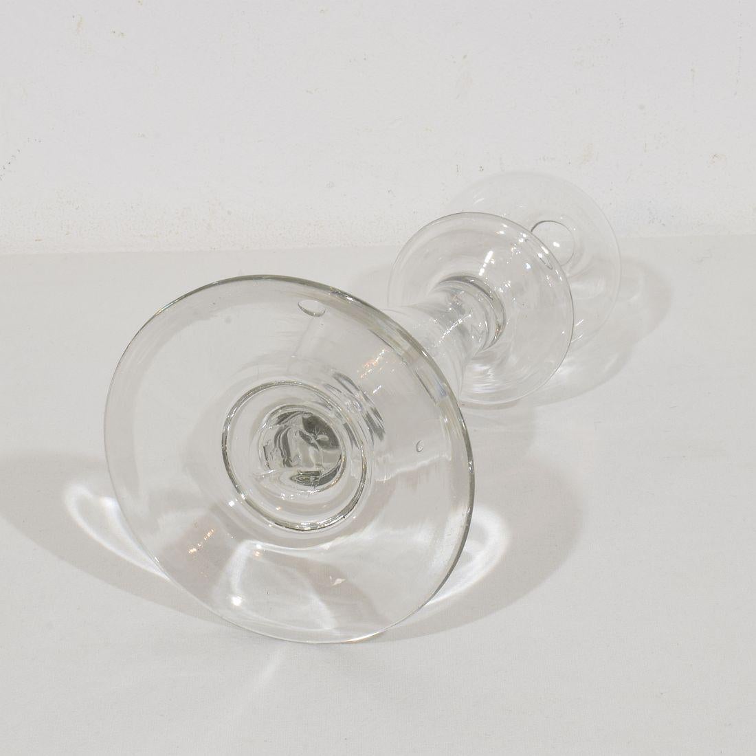 Colección de Lámparas de Aceite de Vidrio Weaver Francesas del Siglo XIX en Bueno estado para la venta en Buisson, FR