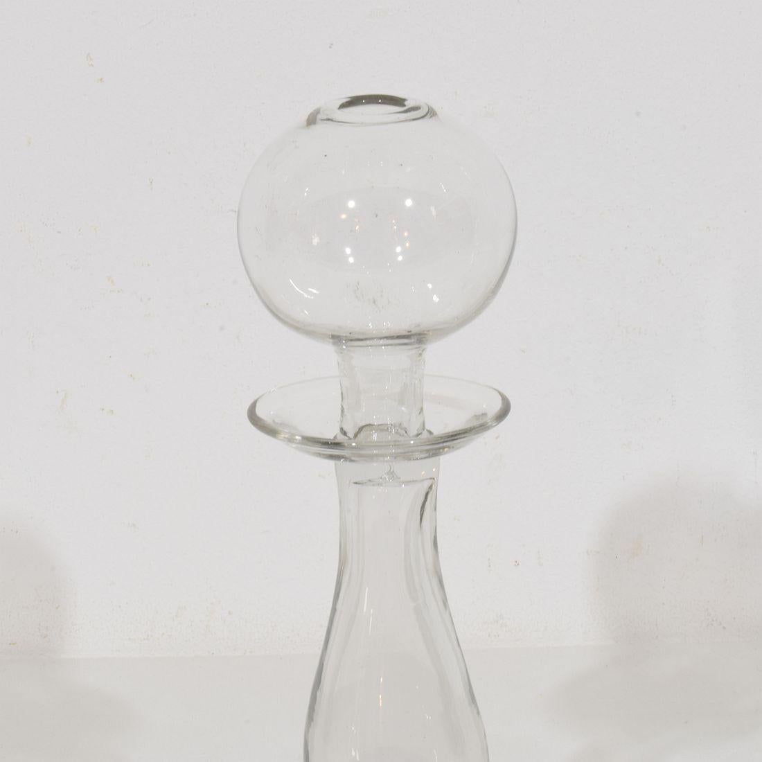 Colección de Lámparas de Aceite de Vidrio Weaver Francesas del Siglo XIX siglo XIX en venta