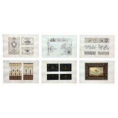 Collection of 19th Century Parisian Decorator's Samples