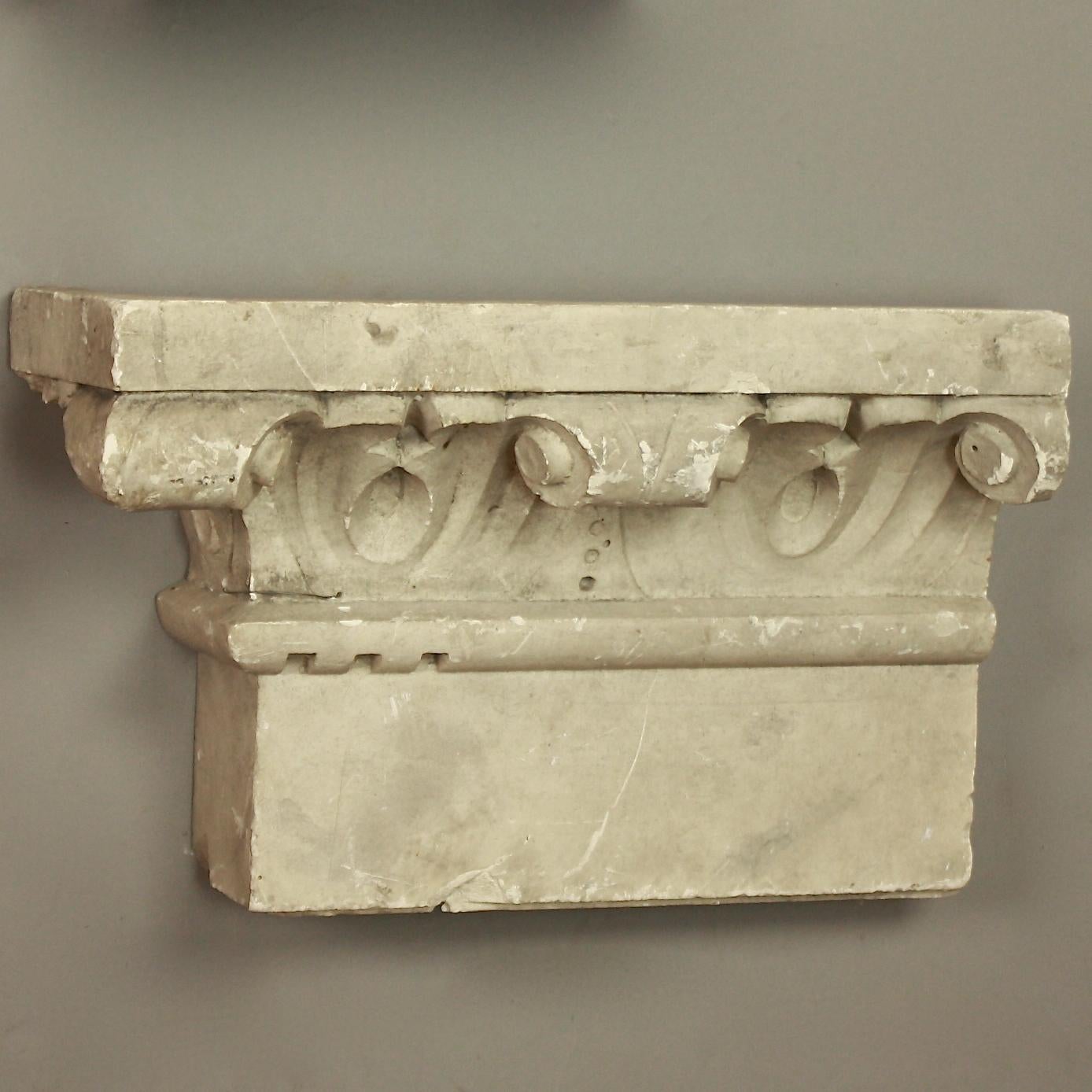 Grand Tour Collection of 19th Century Plaster Casts of Architectural Elements