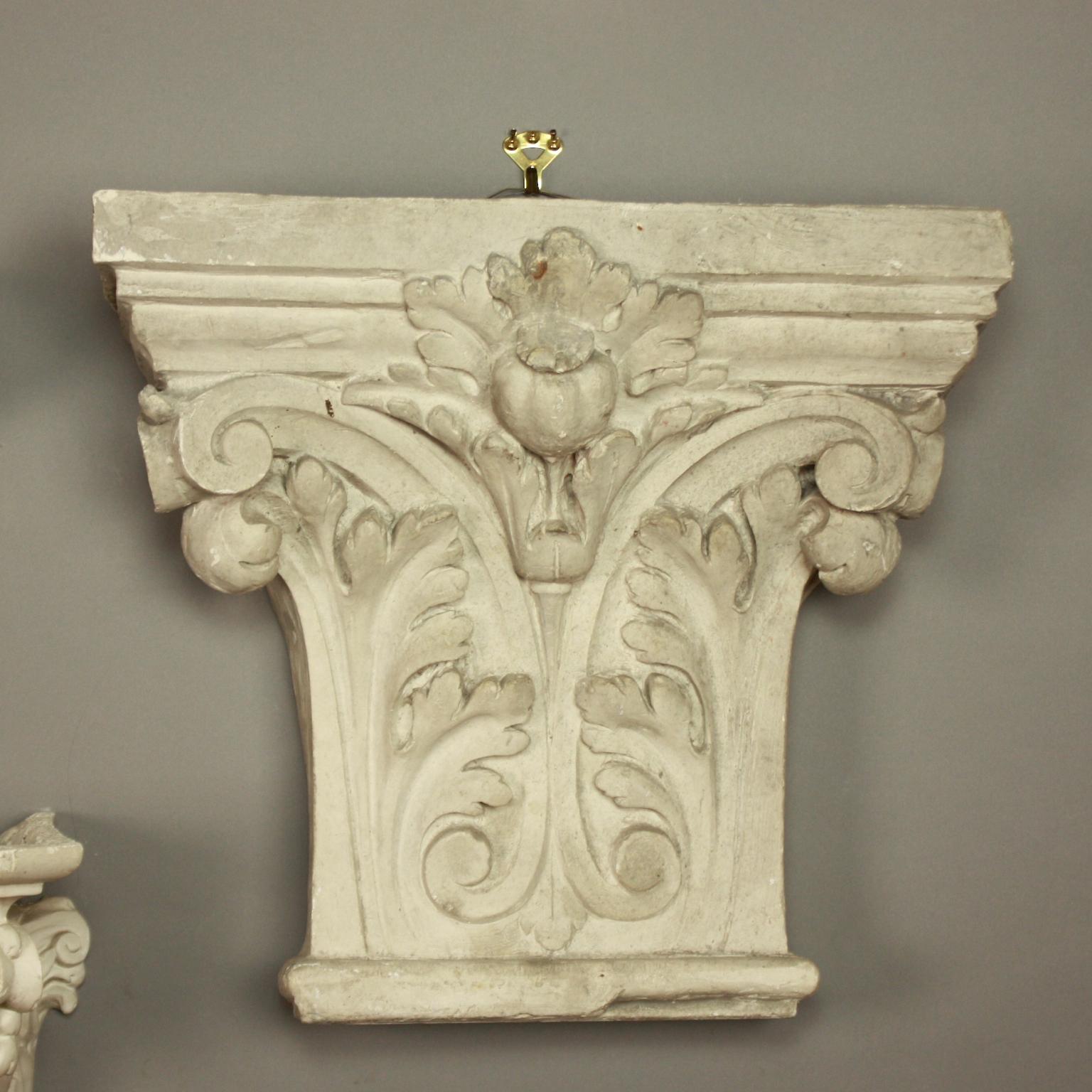 Collection of 19th Century Plaster Casts of Architectural Elements In Good Condition In Berlin, DE