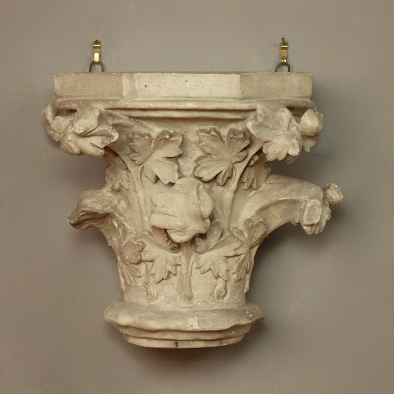 Collection of 19th Century Plaster Casts of Architectural Elements 1