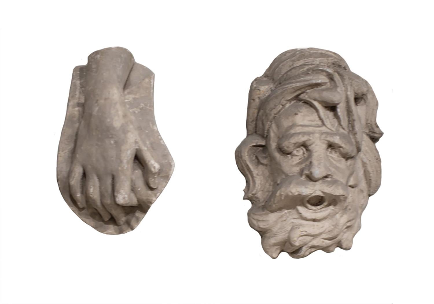 Late 19th Century Collection of 19th Century Plaster Work
