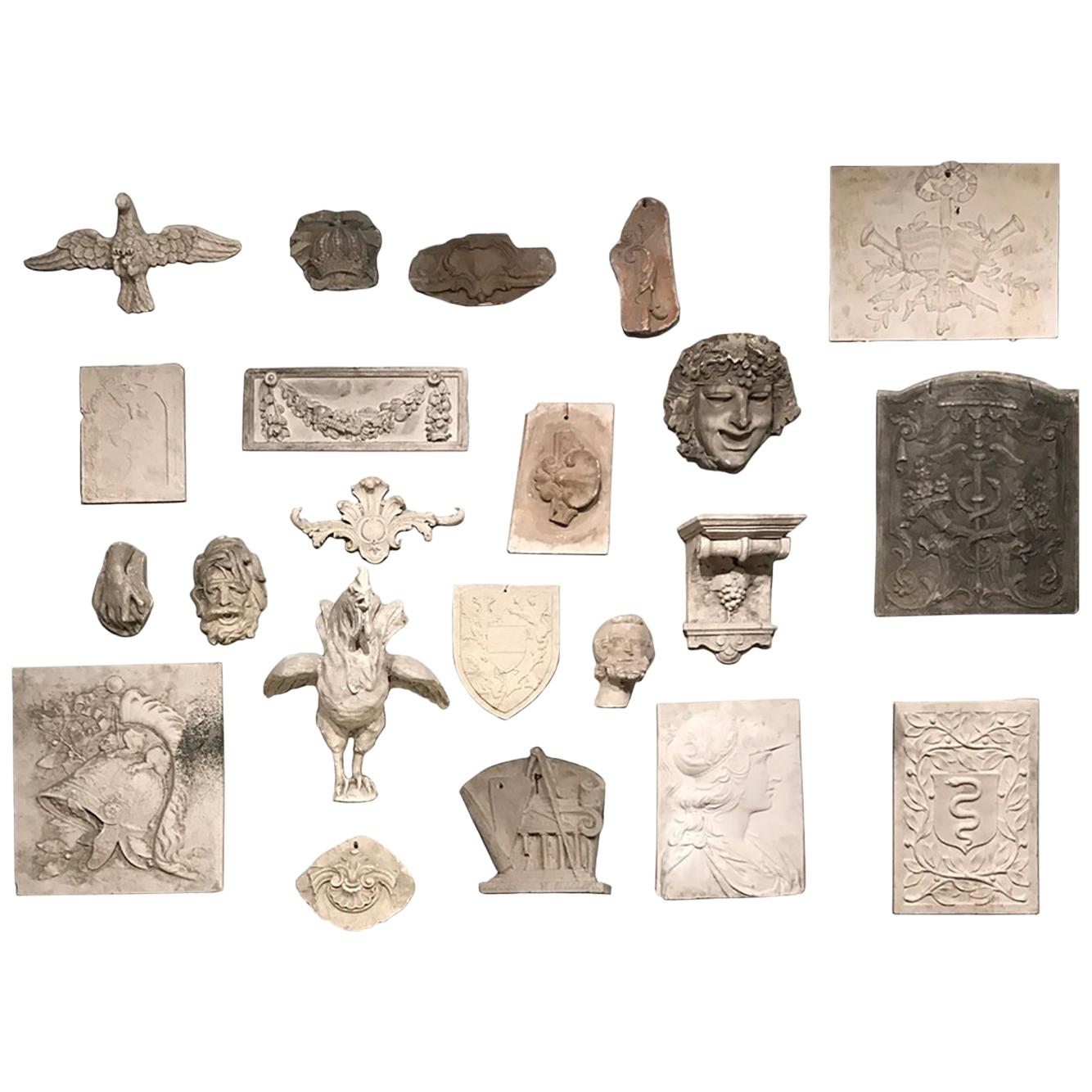 Collection of 19th Century Plaster Work