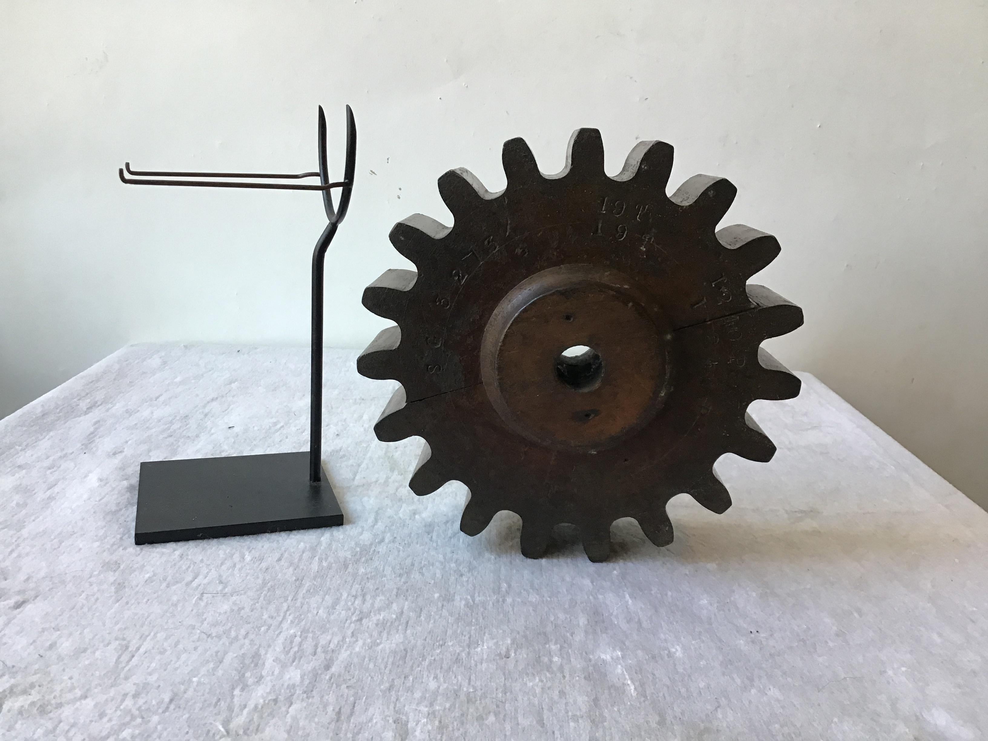 Collection of 19th Century Wood Gears 6