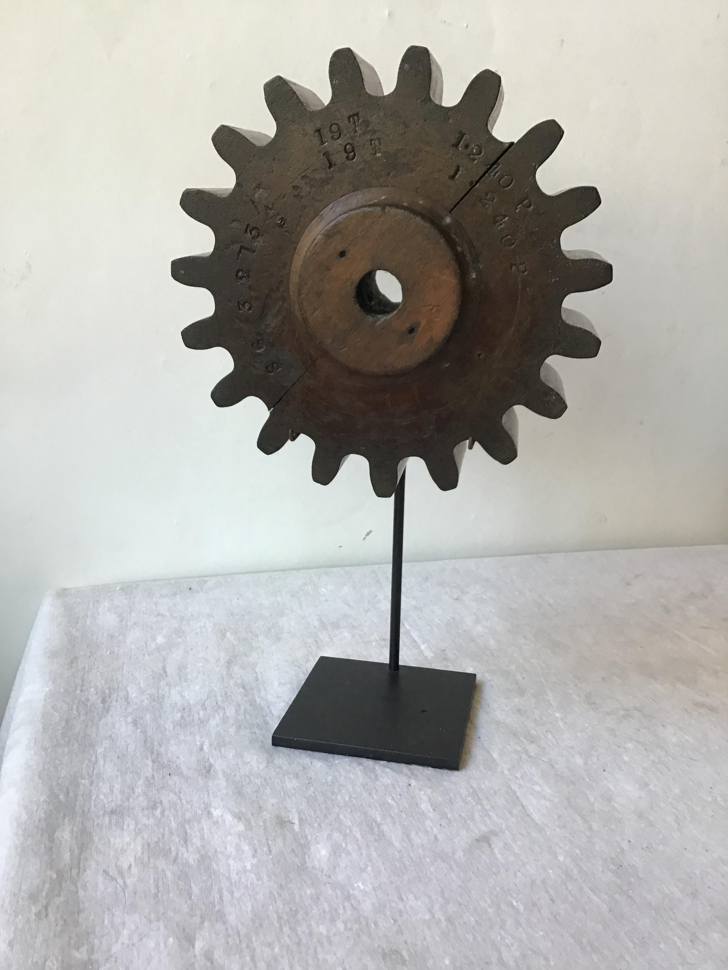 Collection of 19th Century Wood Gears 2