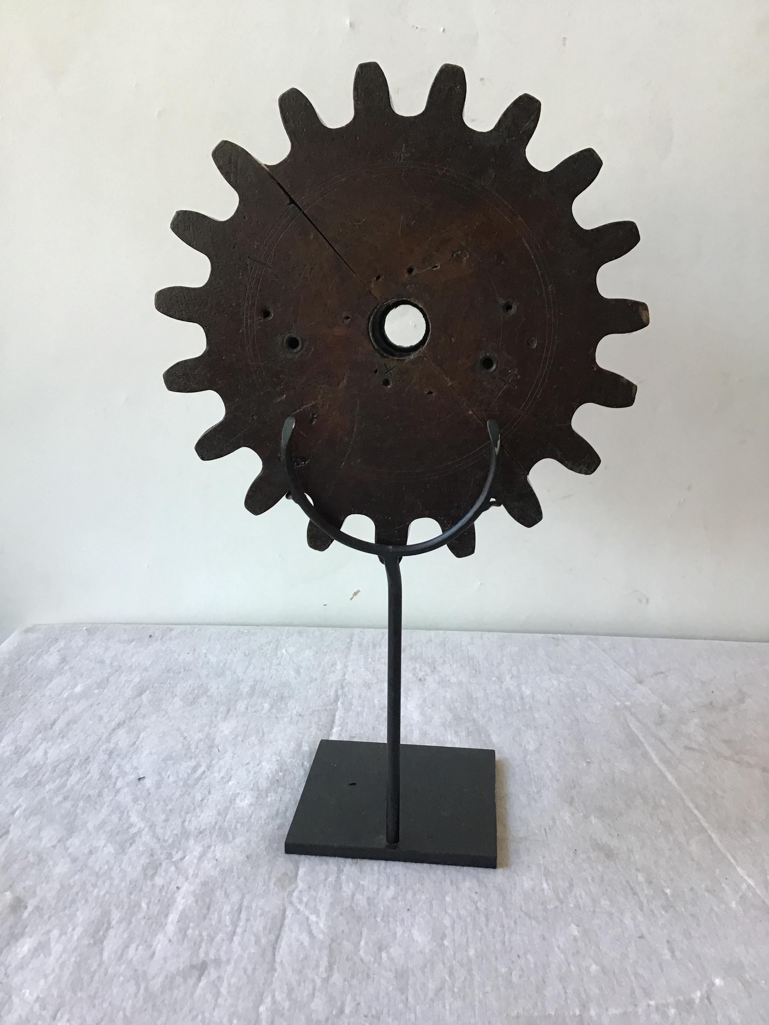 Collection of 19th Century Wood Gears 4