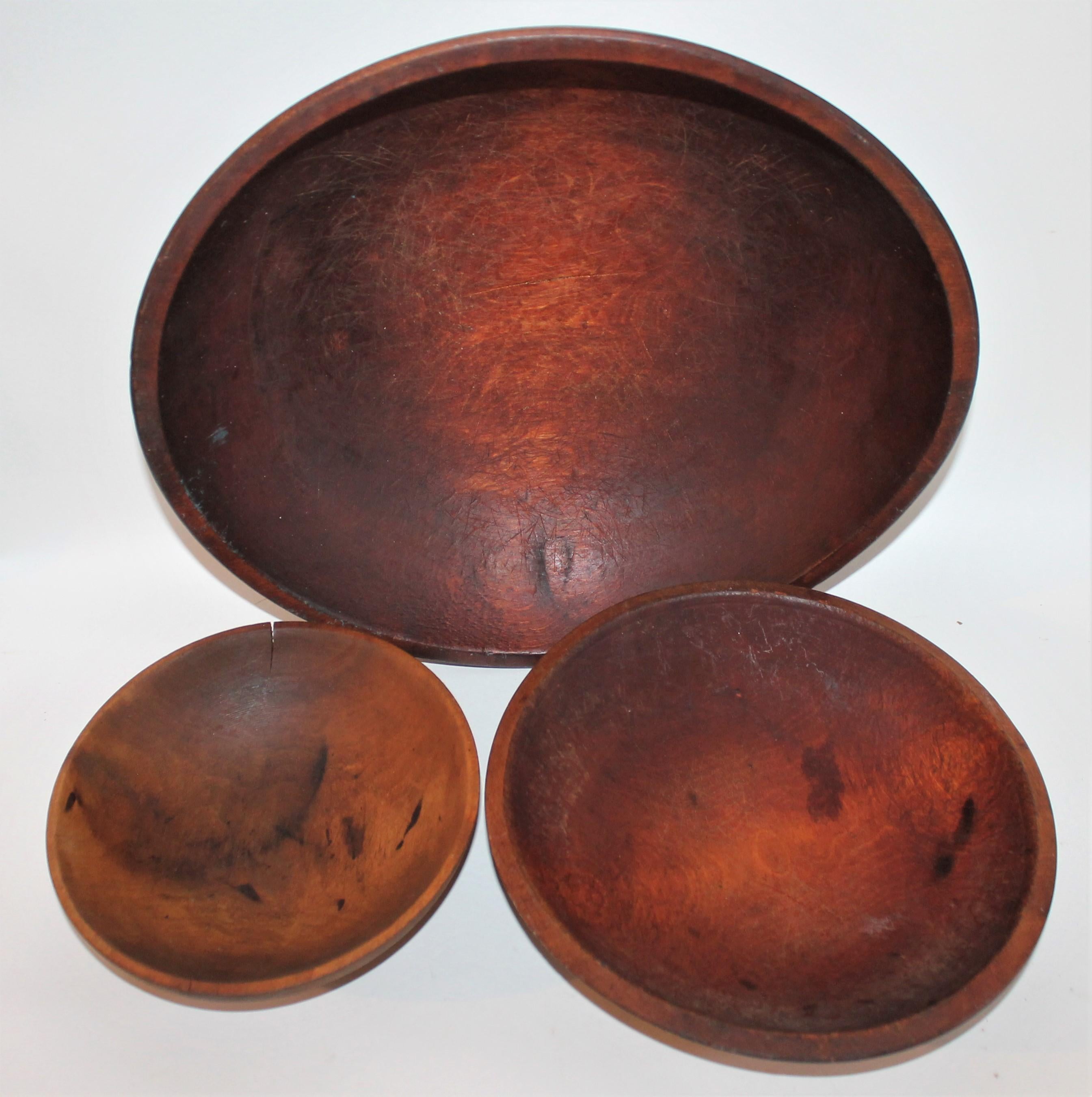 antique wooden bowls handmade