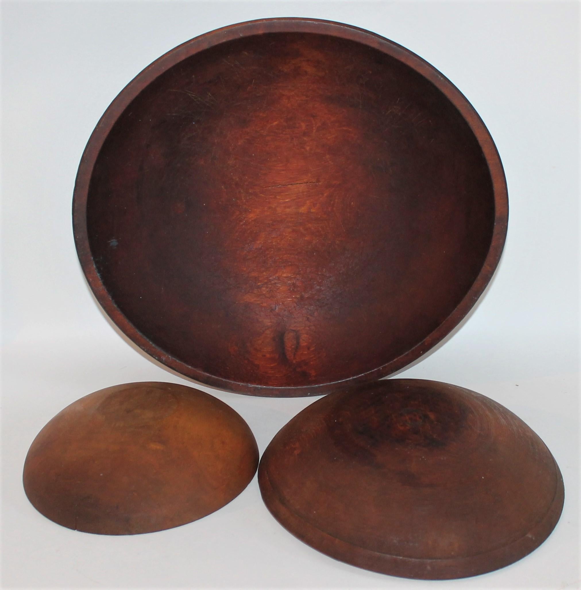 Other Collection of 19th Century Wooden Bowls For Sale