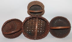 Collection of 19th Century Baskets