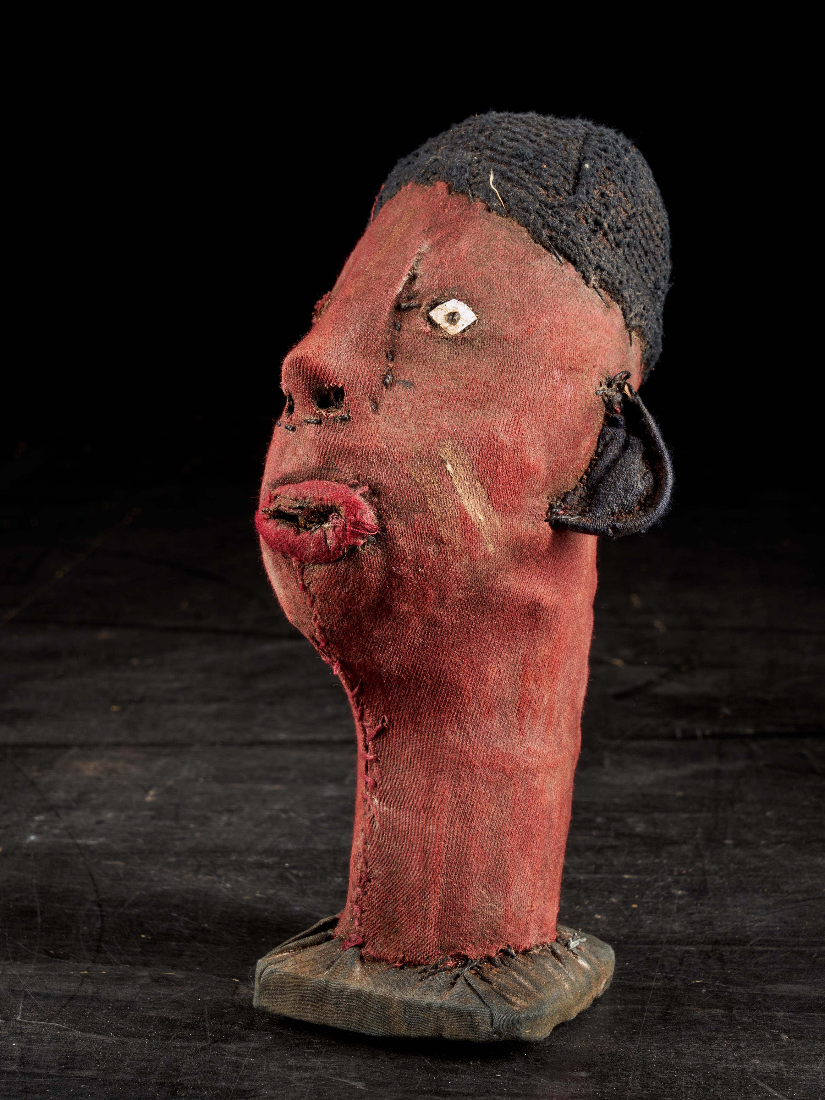 Collection of 20 Decorative and Expressive Bembe Mudzini Reliquary Heads DRC For Sale 3