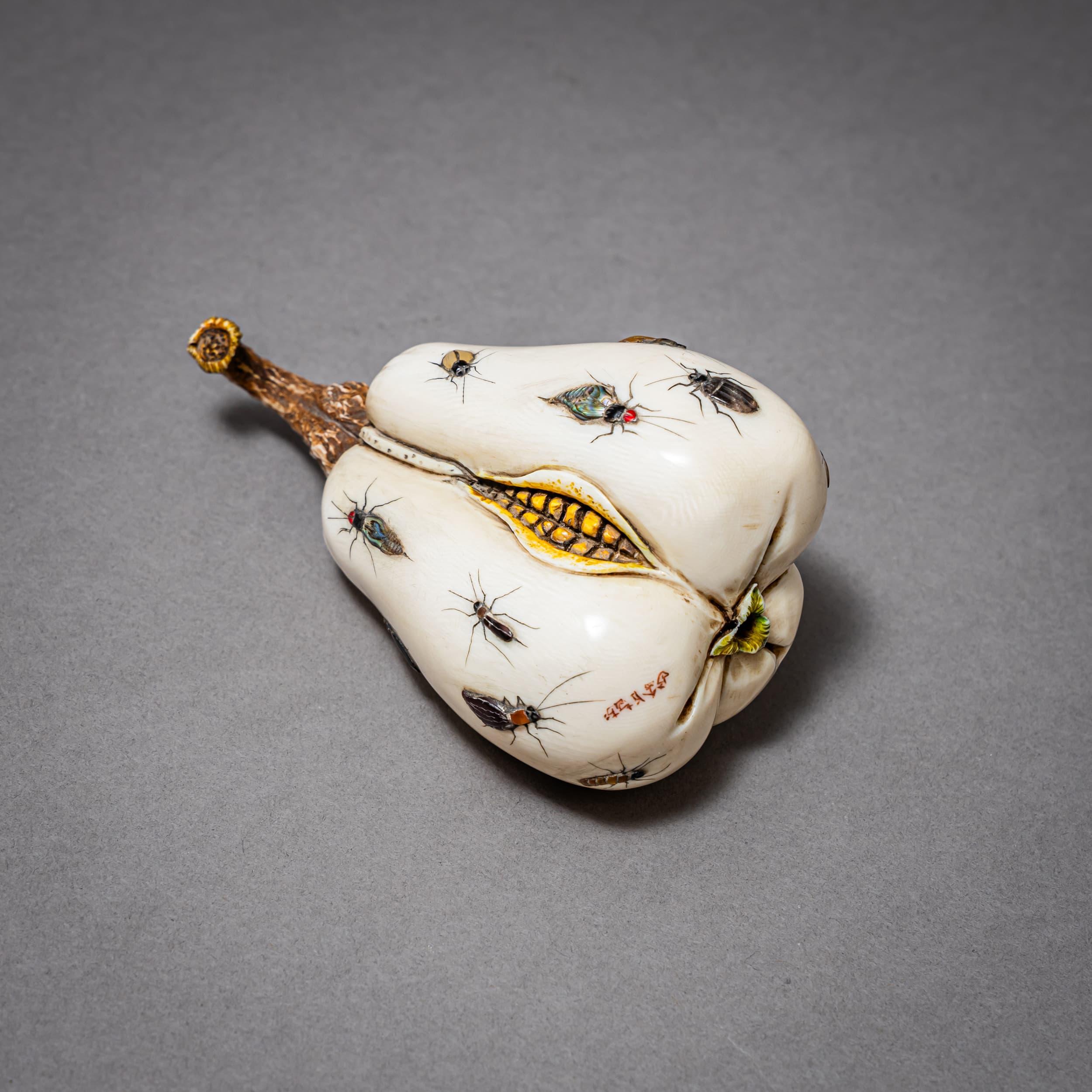 Sammlung von 23 Shibayama-Objekten, Japan, Meiji-Zeit, Ende 19. Jahrhundert im Angebot 6