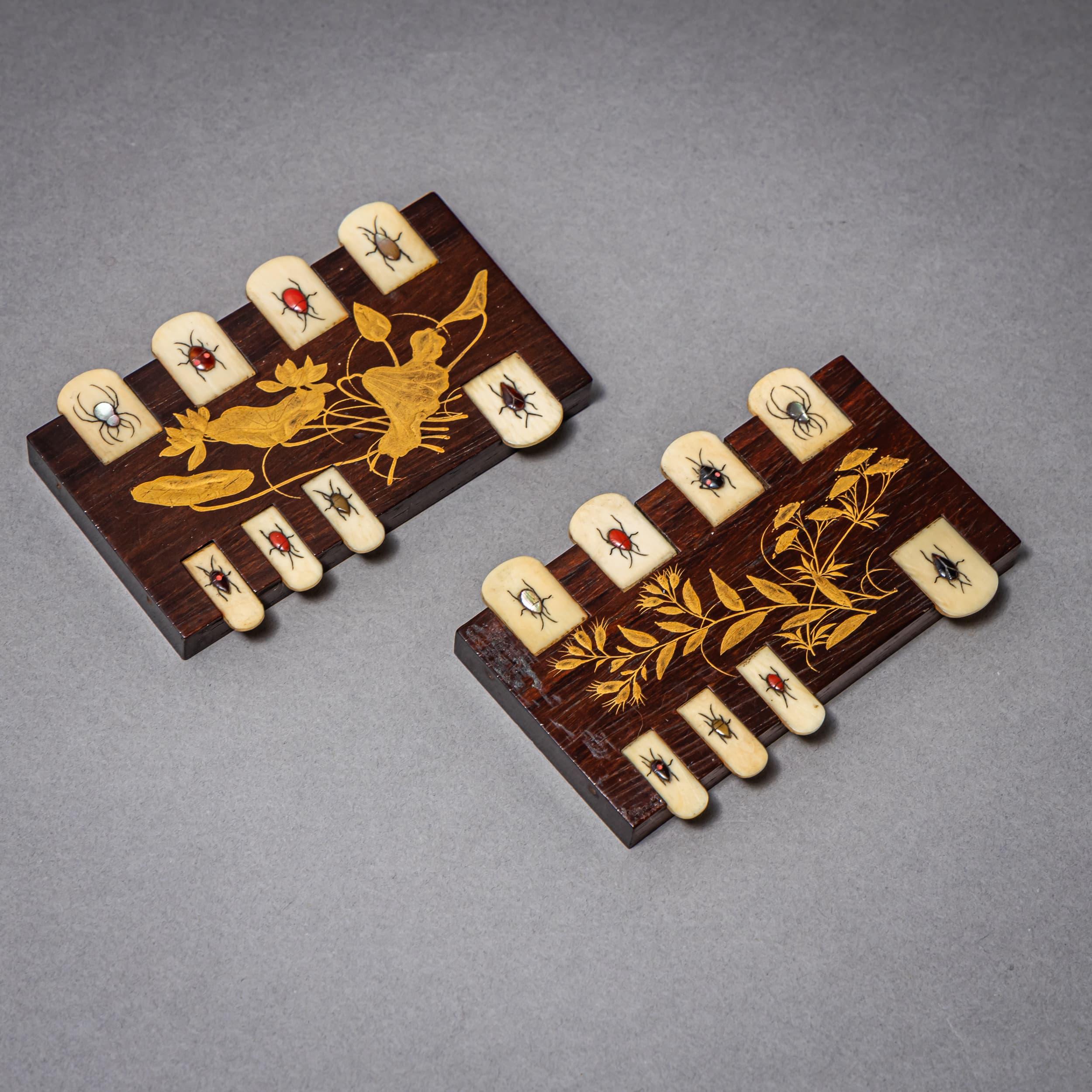 Sammlung von 23 Shibayama-Objekten, Japan, Meiji-Zeit, Ende 19. Jahrhundert im Angebot 9