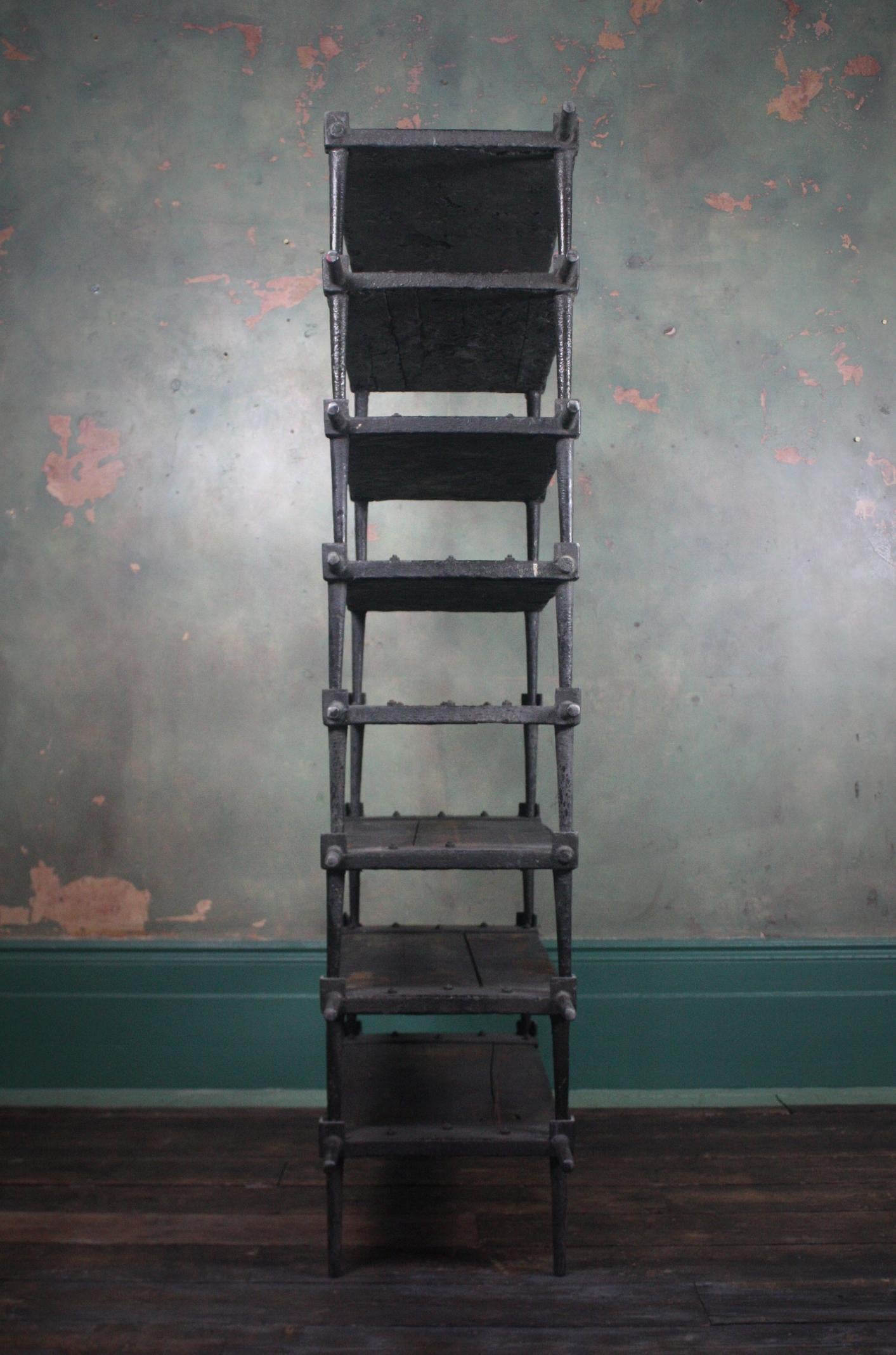 Collection of 24 Victorian Foundry Cooling Racks Shelves Blacksmith In Fair Condition In Lowestoft, GB