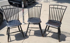 Collection of 3 Birdcage Windsor Chairs-3