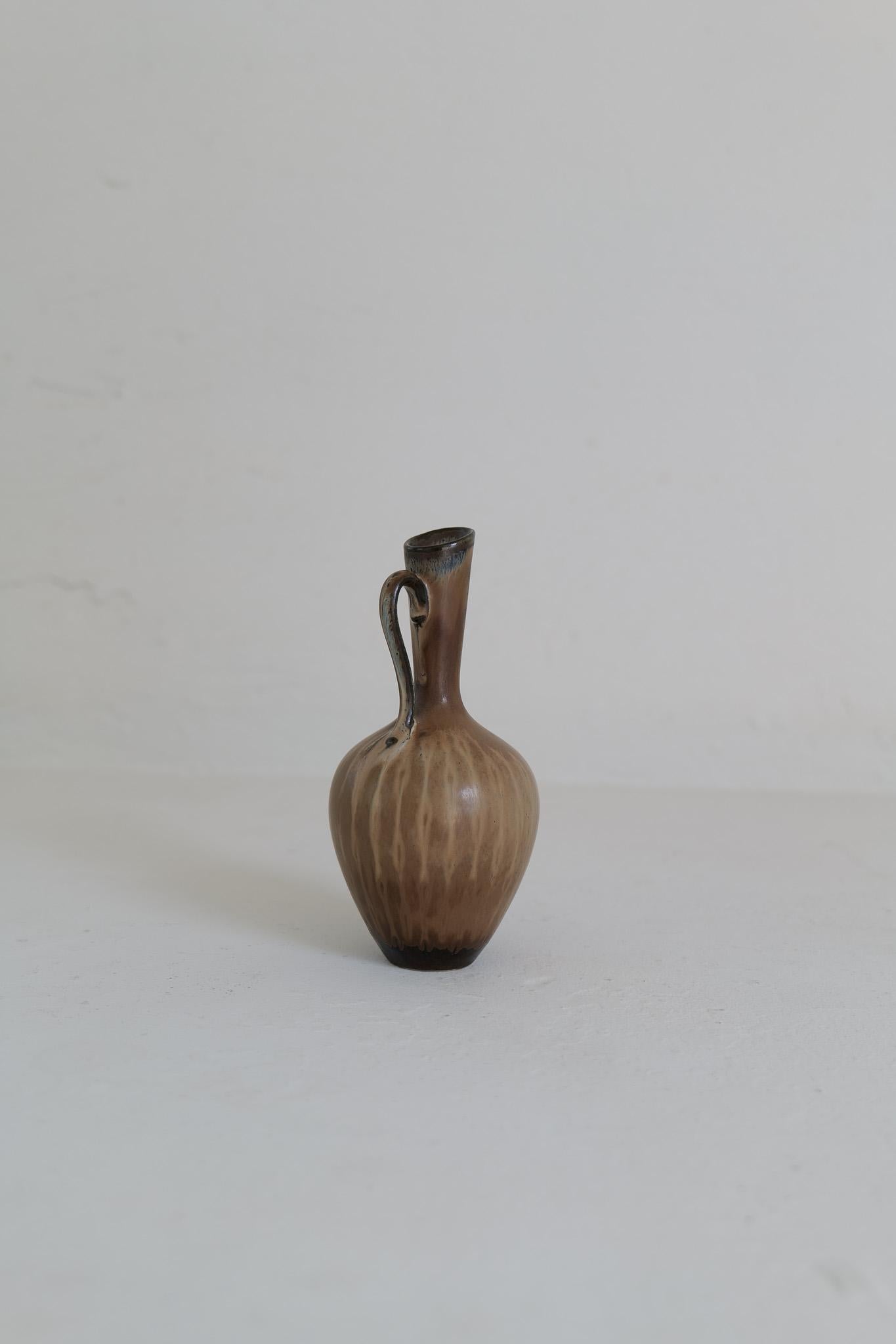 Colección de 3 Vasos de Cerámica de Gunnar Nylund Rörstrand Suecia, años 50 en venta 11