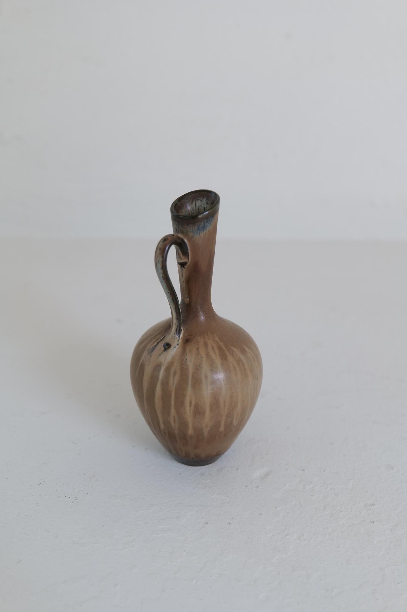 Colección de 3 Vasos de Cerámica de Gunnar Nylund Rörstrand Suecia, años 50 en venta 12
