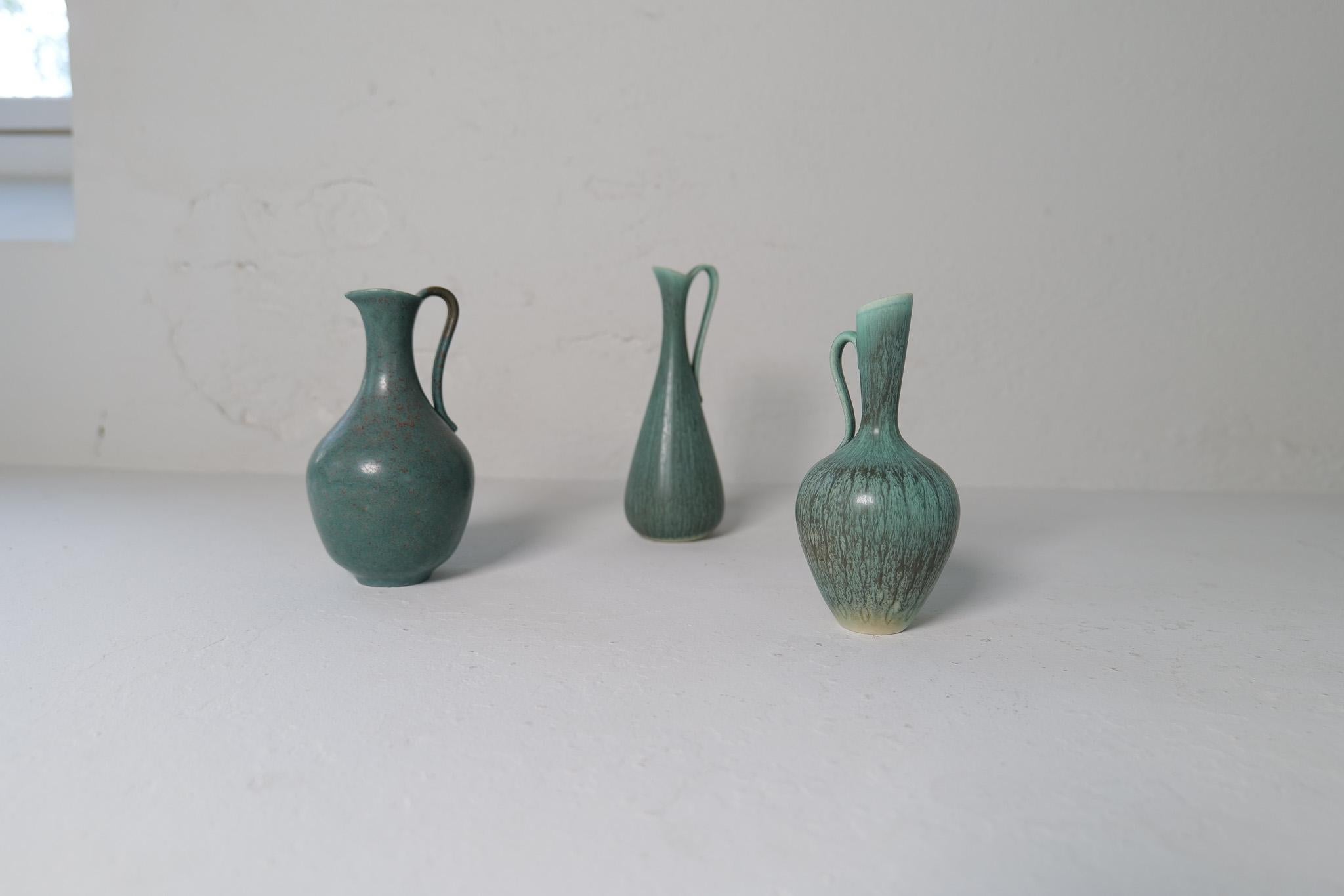 Collection'S 3 keramische Gefäße von Gunnar Nylund Rörstrand Schweden, 1950er Jahre im Angebot 2