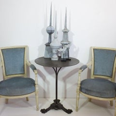 Collection of 3 French 19th Century Zinc Roof Finials