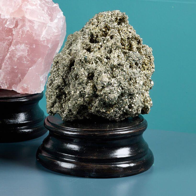 18th Century and Earlier Collection of 3 Large Natural Cabinet Minerals For Sale