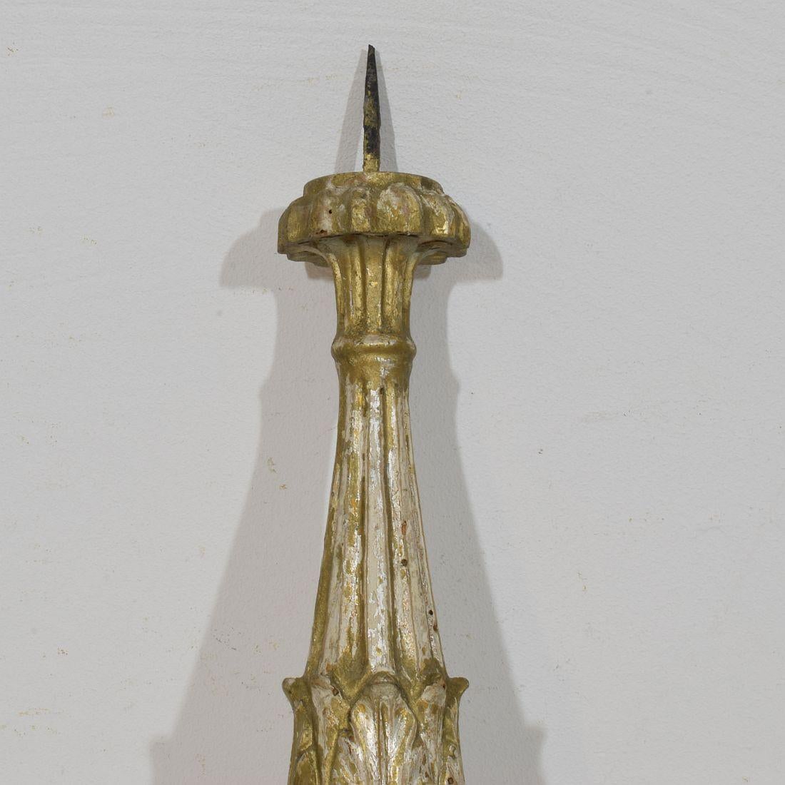 Collection Of 3 Late 18th Century Italian Neoclassical Candleholders For Sale 6