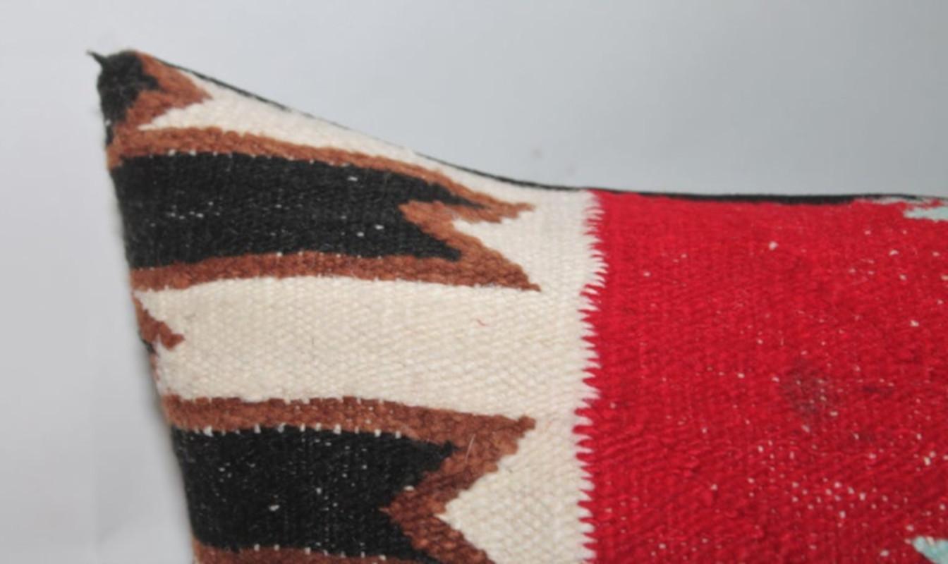 Collection of 3 Navajo Indian Weaving Bolster Pillows 1