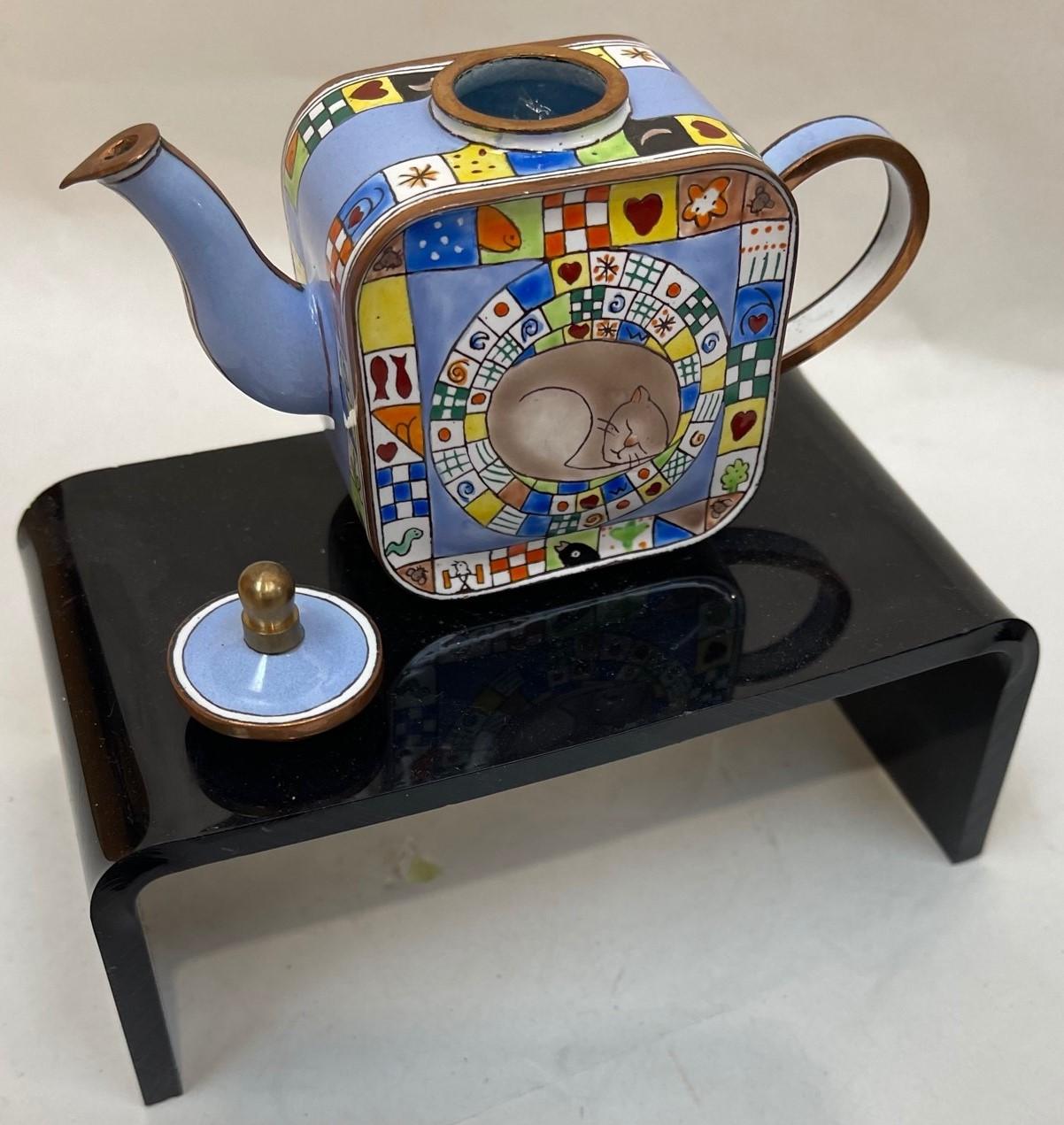 miniature teapot collection