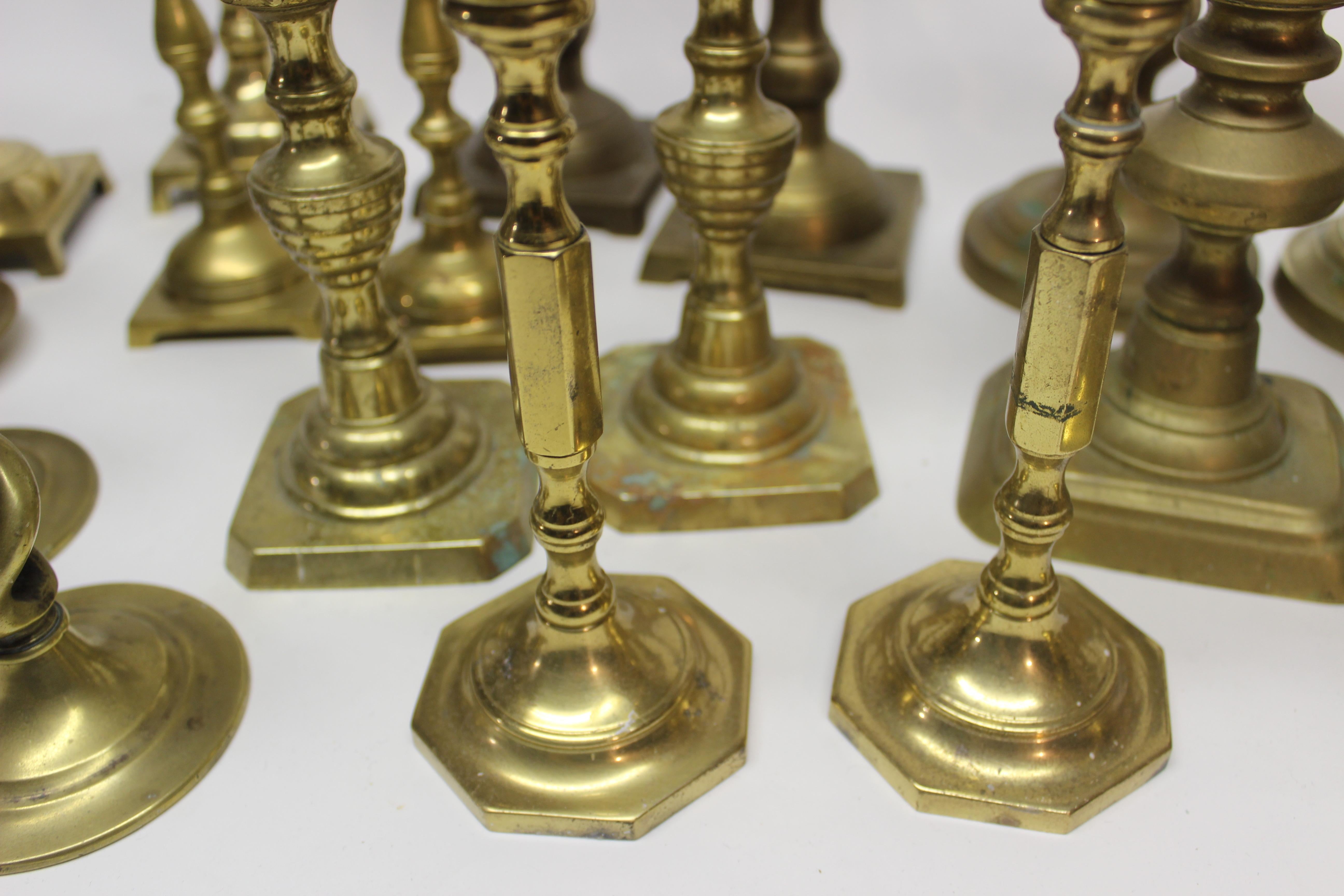 antique brass candlesticks how to date