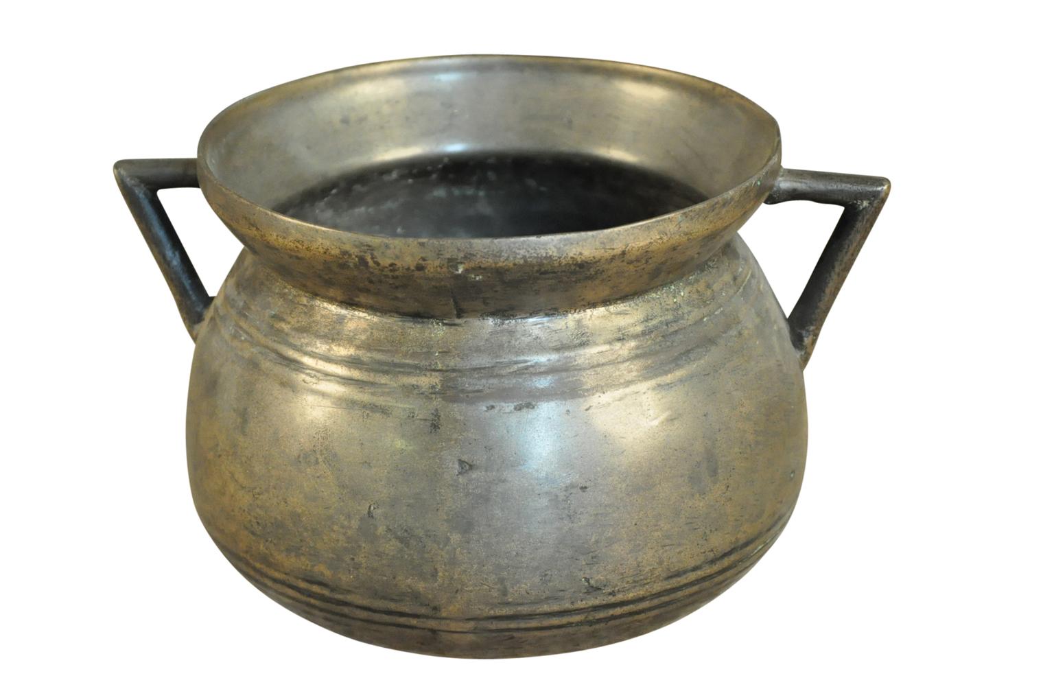 Collection of 4 Bronze Olas, Cooking Pots For Sale 3