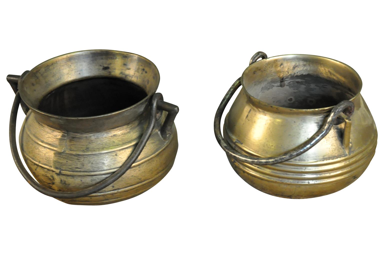 bronze pots for cooking
