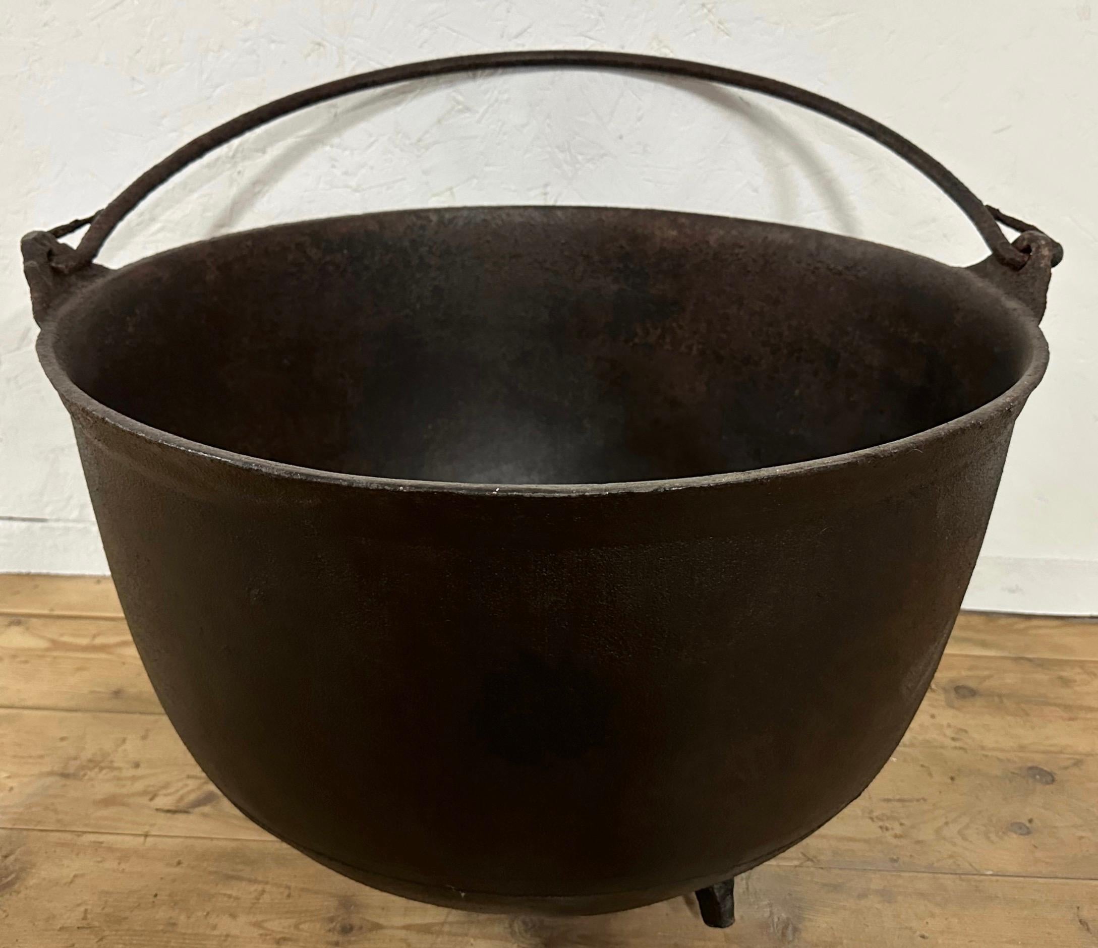 50 gallon cast iron cauldron for sale