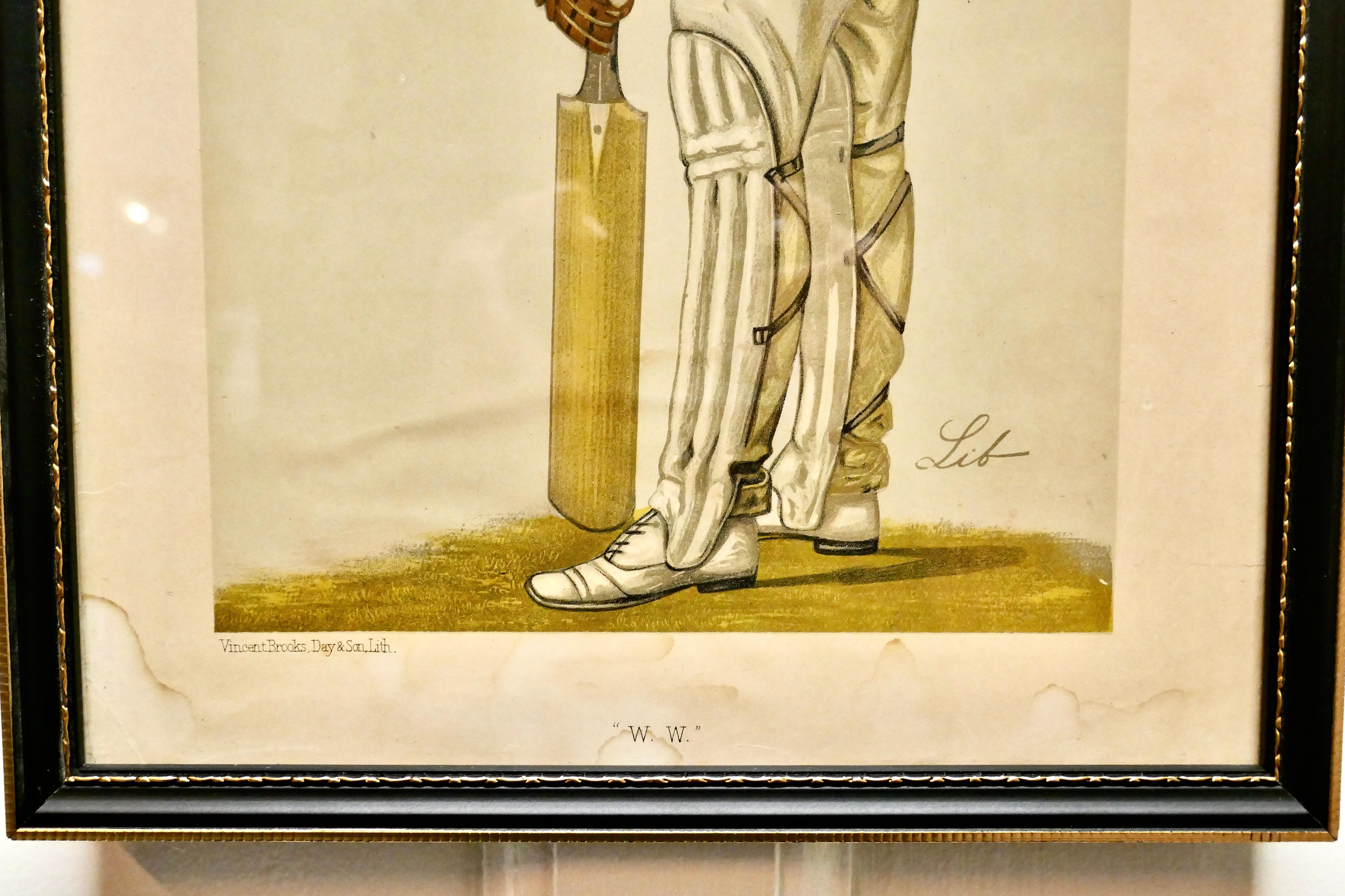 Collection of 4 Vanity Fair Cricketing Themed “Spy” Prints 3