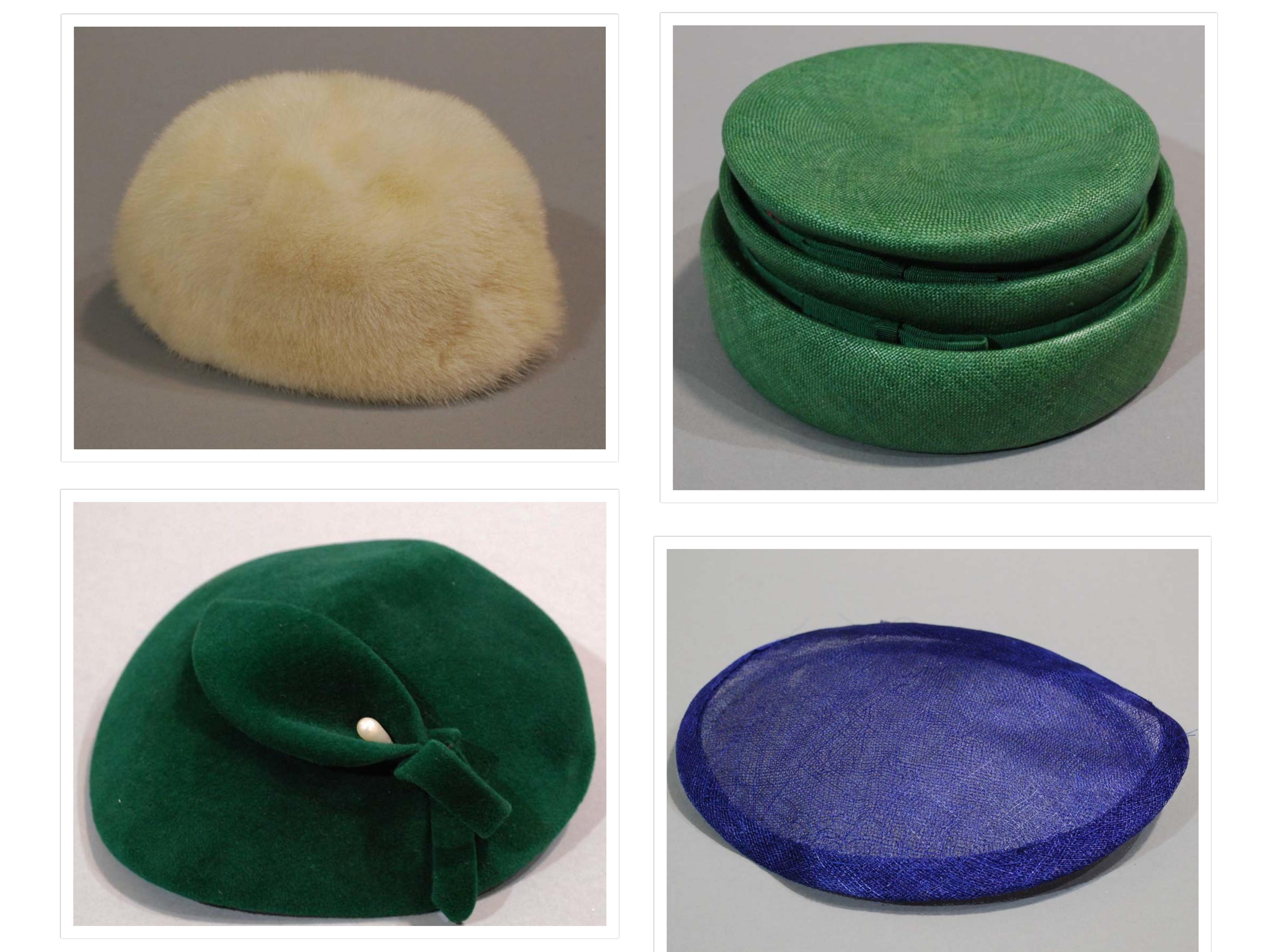 Collection of 40 Pieces Handmade Hats For Sale 9