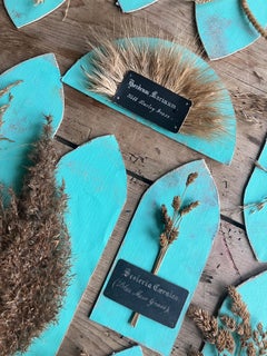 Collection of 47 19th Century Dried Grass & Wheat Specimens Herbarium Botanical