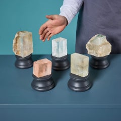 Collection of 5 Cabinet Natural Calcite Specimens