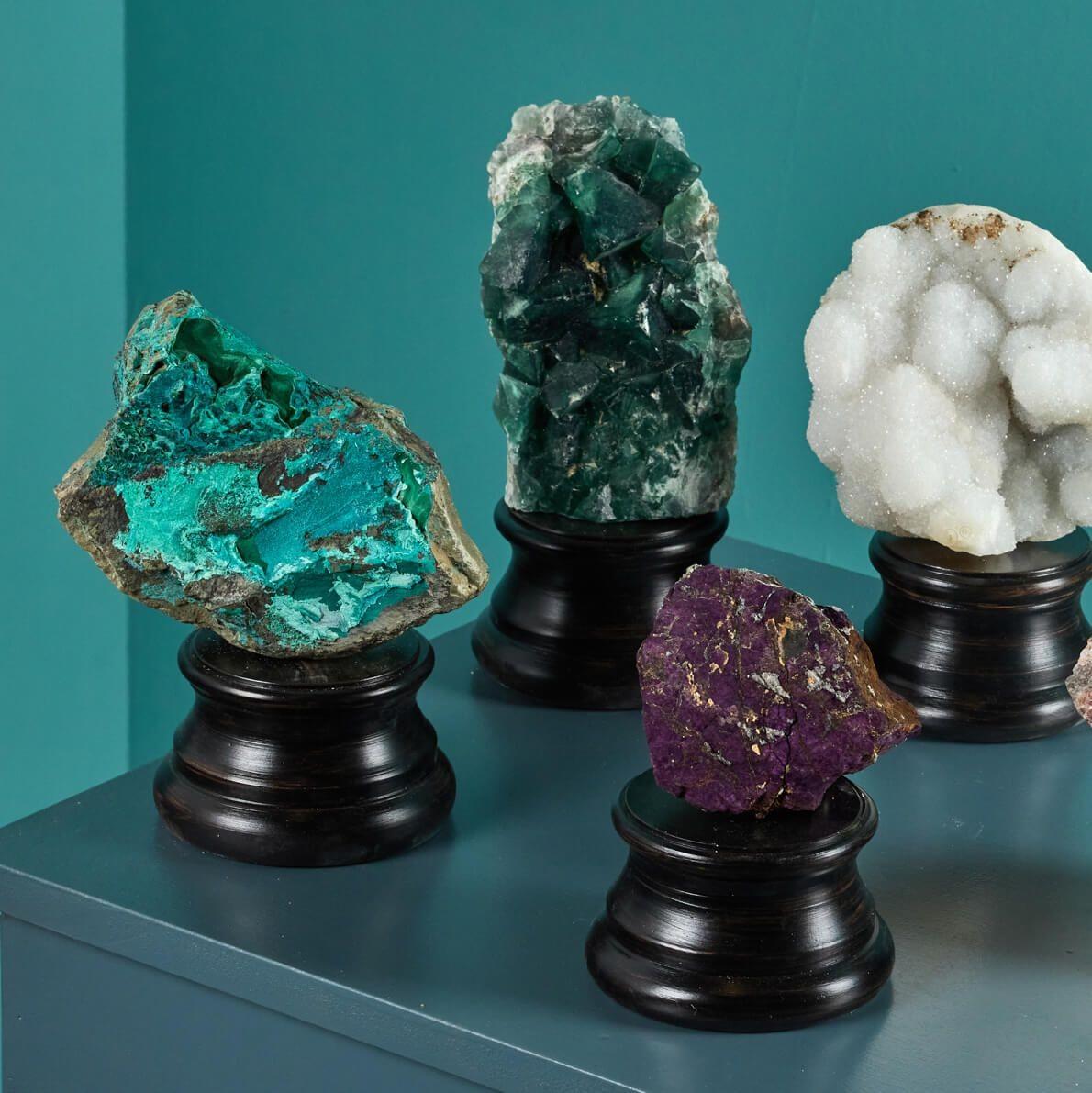 Collection'S di 5 campioni di minerali in scala di gabinetto In condizioni discrete in vendita a Wormelow, Herefordshire