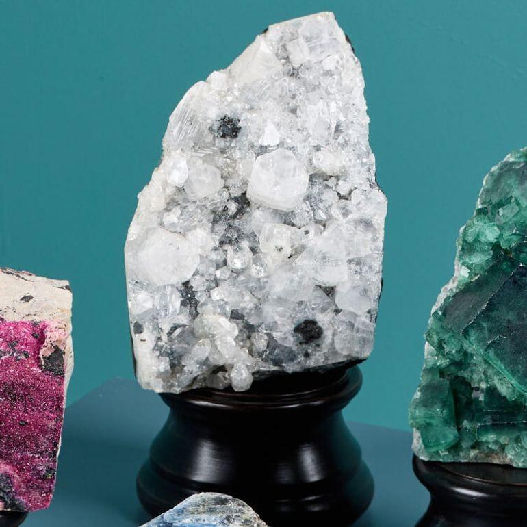 Collection of 5 Natural Mineral Specimens For Sale 1