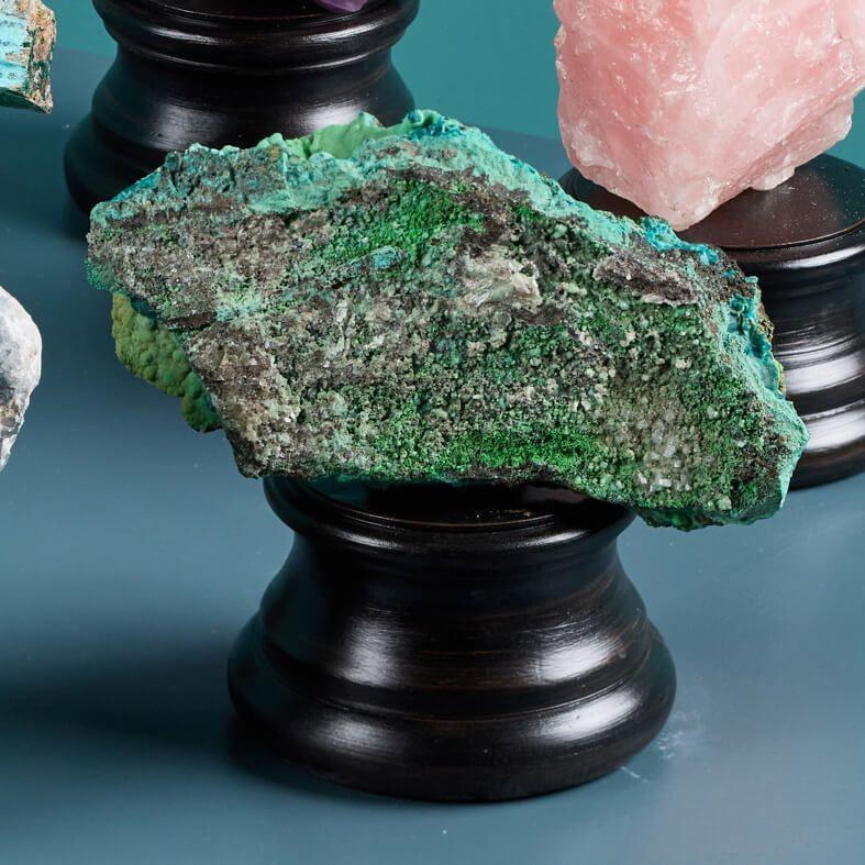 Collection of 5 Natural Mineral Specimens For Sale 3