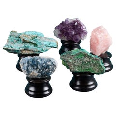 Kollektion von 5 natürlichen Mineralexemplaren