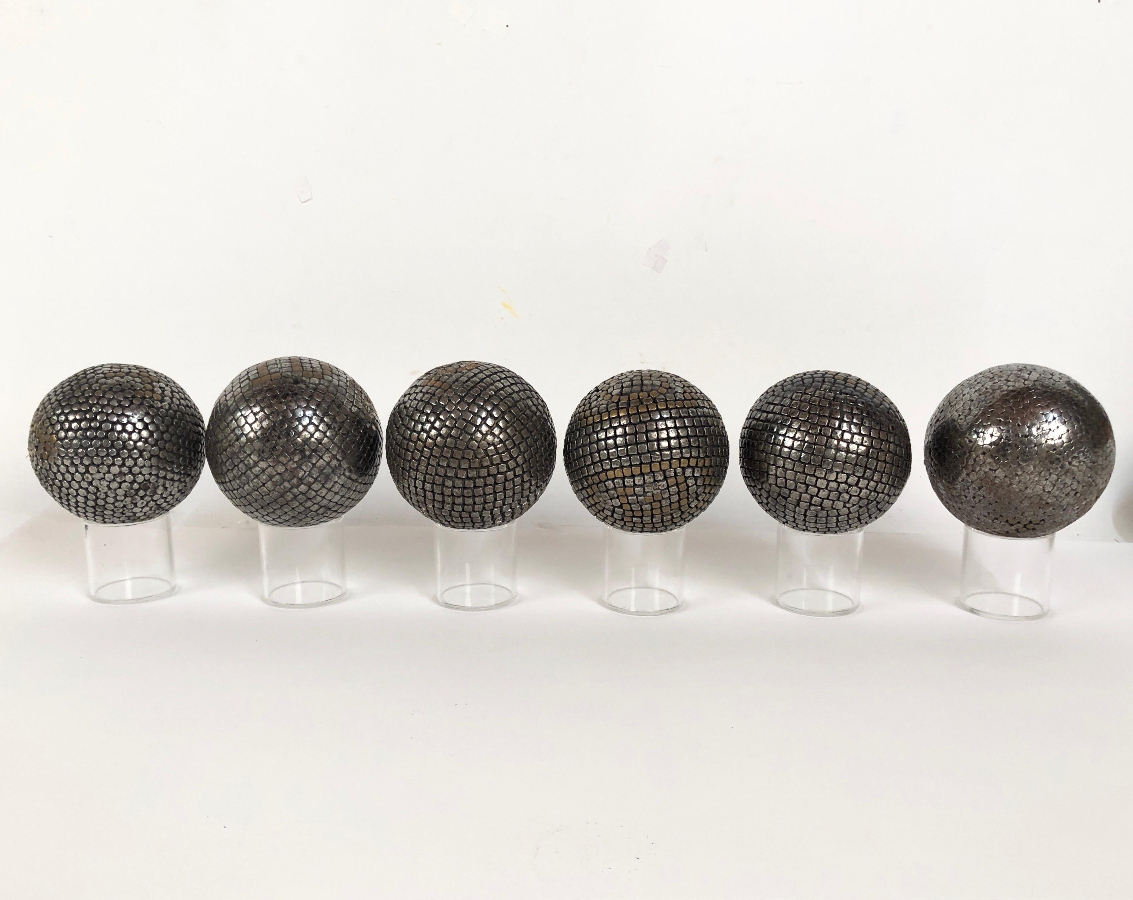 vintage petanque boules