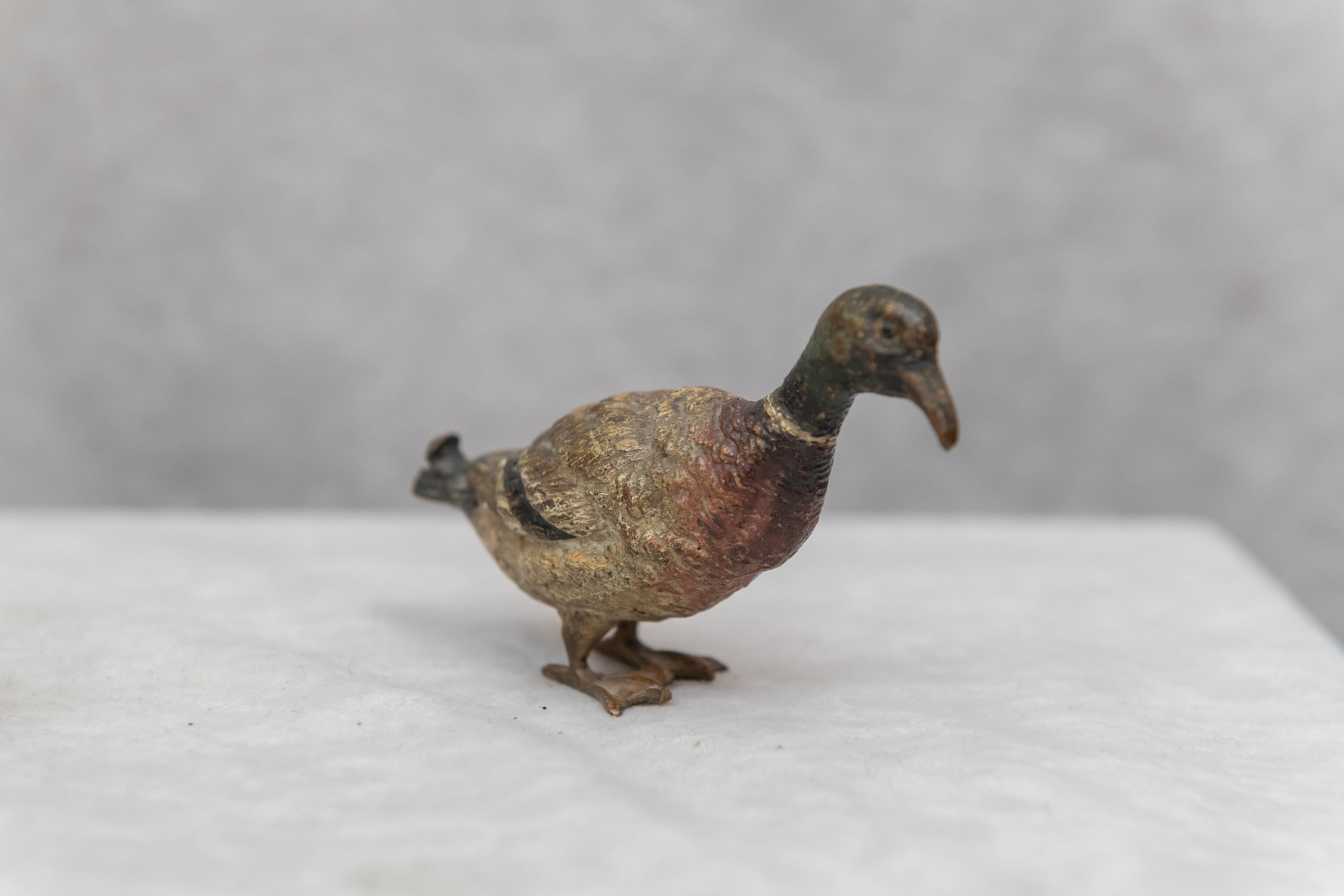 Collection of 6 Cold Painted Vienna Bronze Animals, circa 1920 1