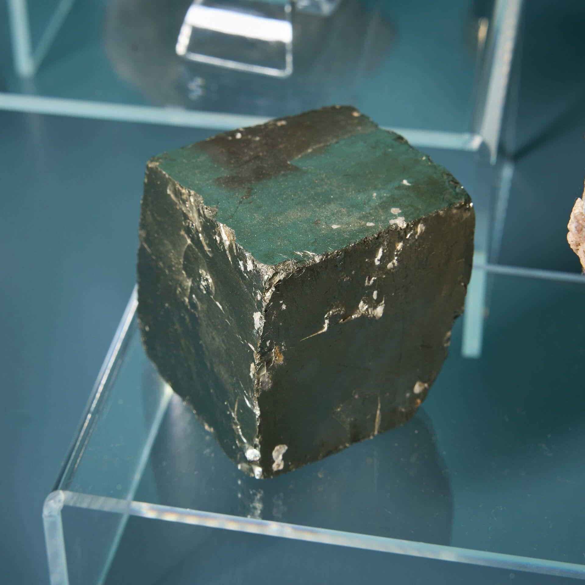 18th Century and Earlier Collection of 6 Prehistoric Minerals including Galena & Pyrite Specimens For Sale