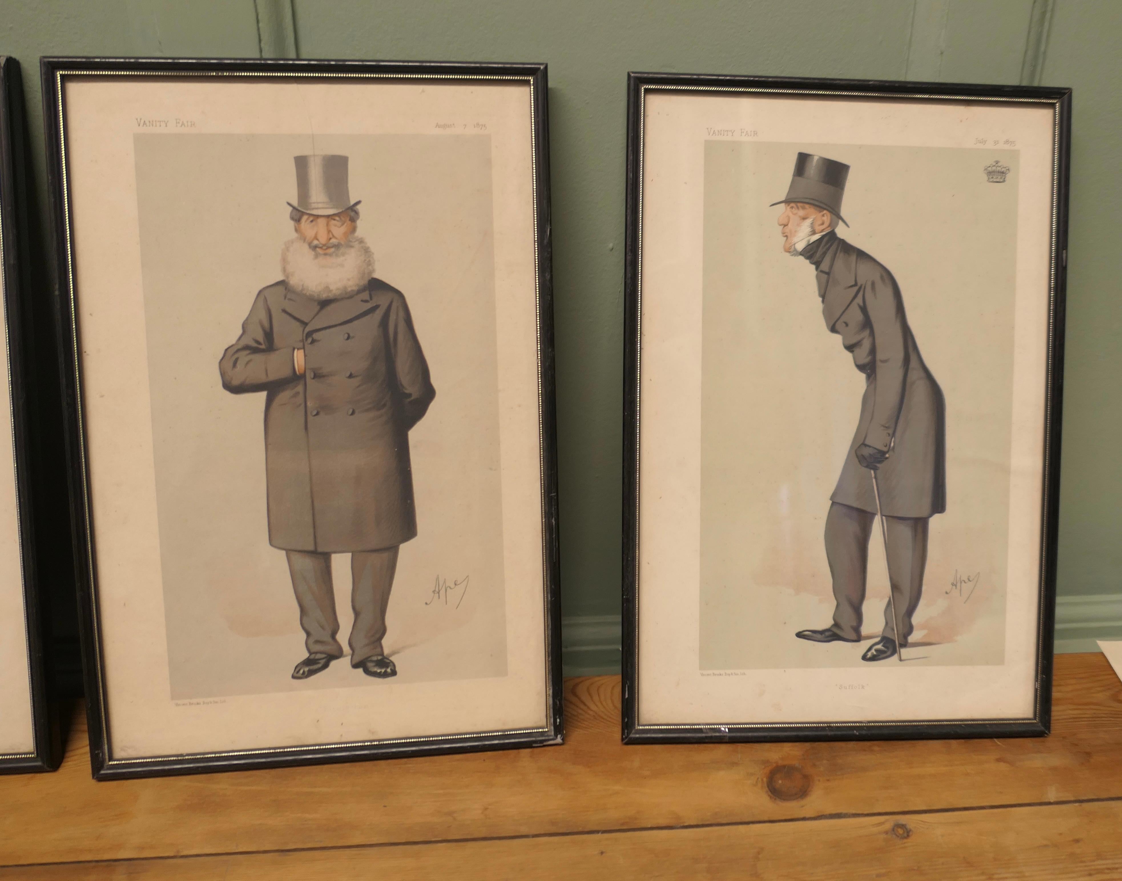 Sammlung von 6 Vanity Fair Political 